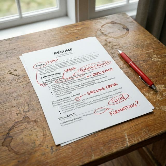 10 Resume Mistakes That Are Killing Your Applications